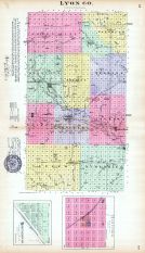 Lyon County, Hartford, Hortonburg, Kansas State Atlas 1887